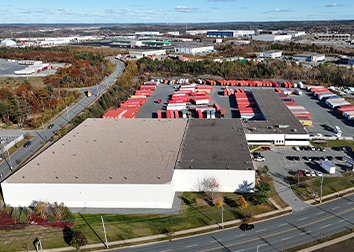 Overhead view of THI real estate in Rosser