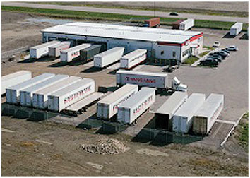 Overhead view of THI real estate in Regina