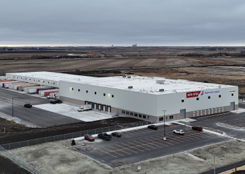 Overhead view of THI real estate in Rosser