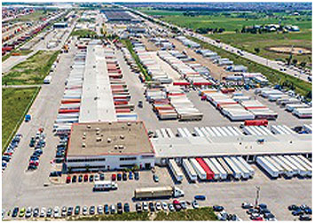 Overhead view of THI real estate in Toronto